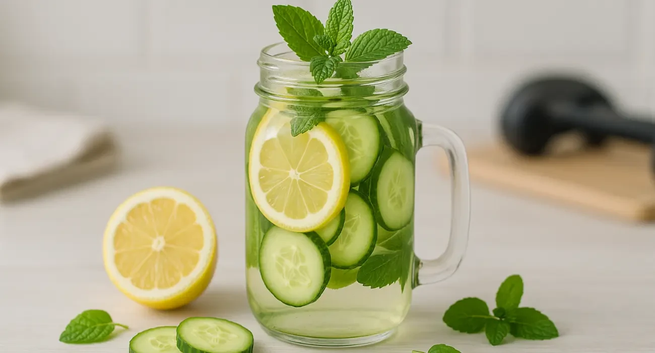 Göbek ve Basen Eriten Detoks Suyu Nasıl Yapılır?