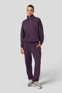DEEP PLUM RELAXED JOGGER