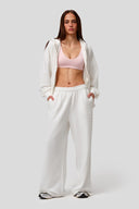 LOUNGEWEAR BEYAZ WIDE LEG EŞOFMAN