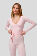 LOUNGEWEAR BALLERINA PINK BAĞLAMA BOLERO