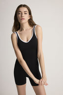 GINCHY SİYAH ŞORT TULUM