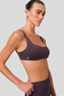 COSMIC DEEP PLUM KARE YAKA BRA