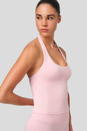COSMIC BLUSH PINK KARE YAKA ATLET
