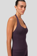 COSMIC DEEP PLUM KARE YAKA ATLET