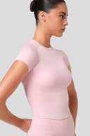 COSMIC BLUSH PINK YARIM KOL TİŞÖRT