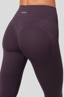 COSMIC DEEP PLUM BÜZGÜLÜ TAYT