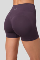 COSMIC DEEP PLUM BÜZGÜLÜ ŞORT