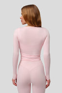 LOUNGEWEAR BALLERINA PINK BAĞLAMA BOLERO