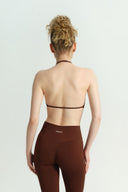 ETERNAL BLOOM KAHVERENGİ BÜZGÜLÜ BRA