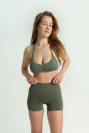 ETERNAL BLOOM YEŞİL BÜZGÜLÜ BRA