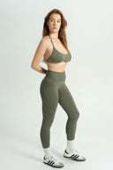 ETERNAL BLOOM YEŞİL BÜZGÜLÜ BRA