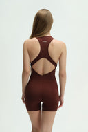 ETERNAL BLOOM KAHVERENGİ FERMUAR TULUM