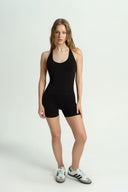 ETERNAL BLOOM SİYAH ŞORT