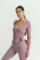 LOUNGEWEAR GÜL KURUSU BAĞLAMA BOLERO