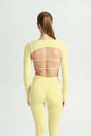 GLOW 'N FLOW BUTTER YELLOW BOLERO