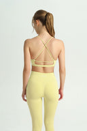 GLOW 'N FLOW BUTTER YELLOW ÇAPRAZ ASKI BRA