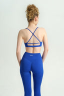 GLOW 'N FLOW SAKS MAVİ ÇAPRAZ ASKI BRA