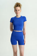 GLOW 'N FLOW SAKS MAVİ CROP