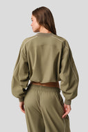 HAKİ PARAŞÜT CROP CEKET