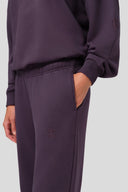 DEEP PLUM RELAXED JOGGER