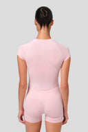 COSMIC BLUSH PINK YARIM KOL TİŞÖRT