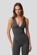 ATMOSFER KOYU ANTRASİT BÜZGÜ ATLET