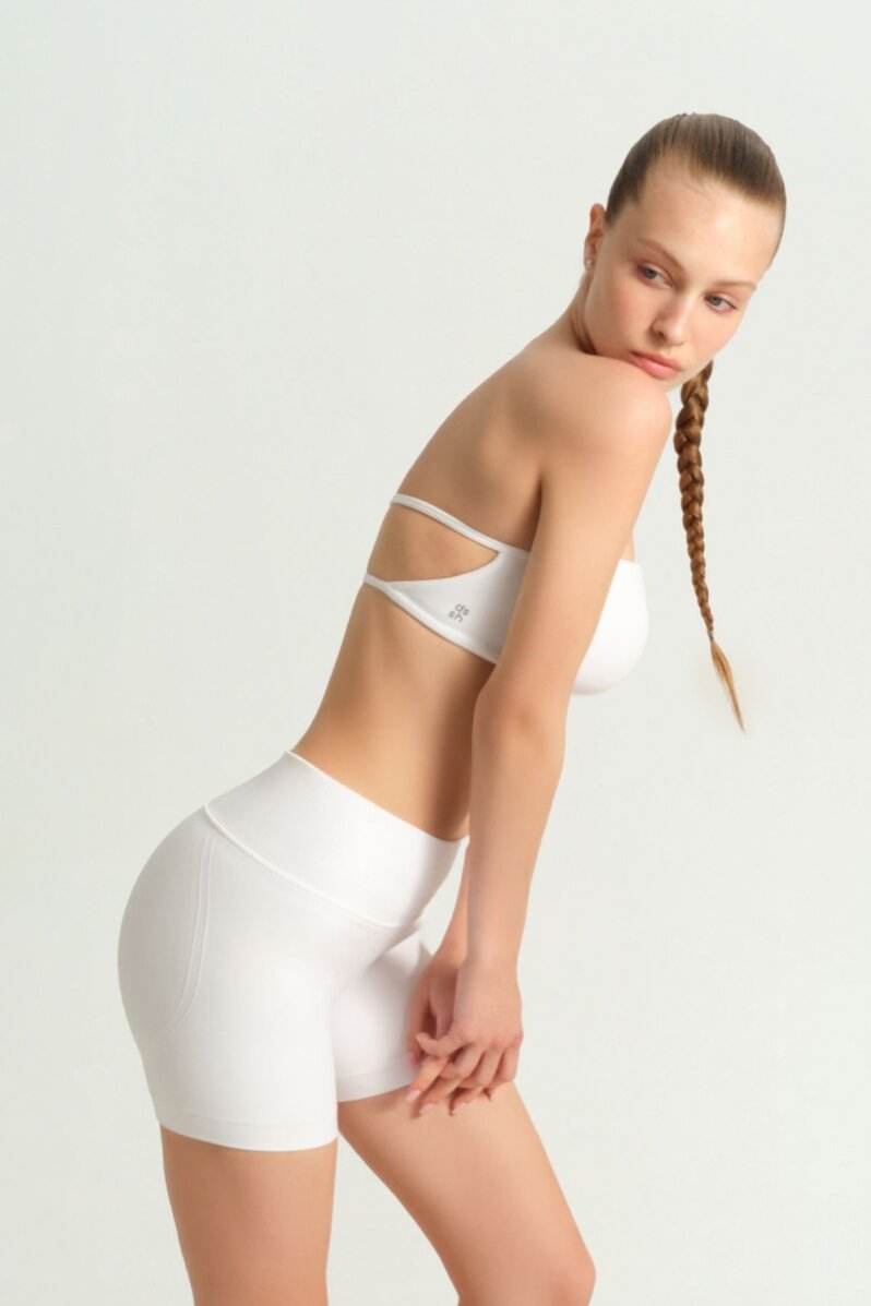 GLOW 'N FLOW BEYAZ STRAPLEZ BRA - 2