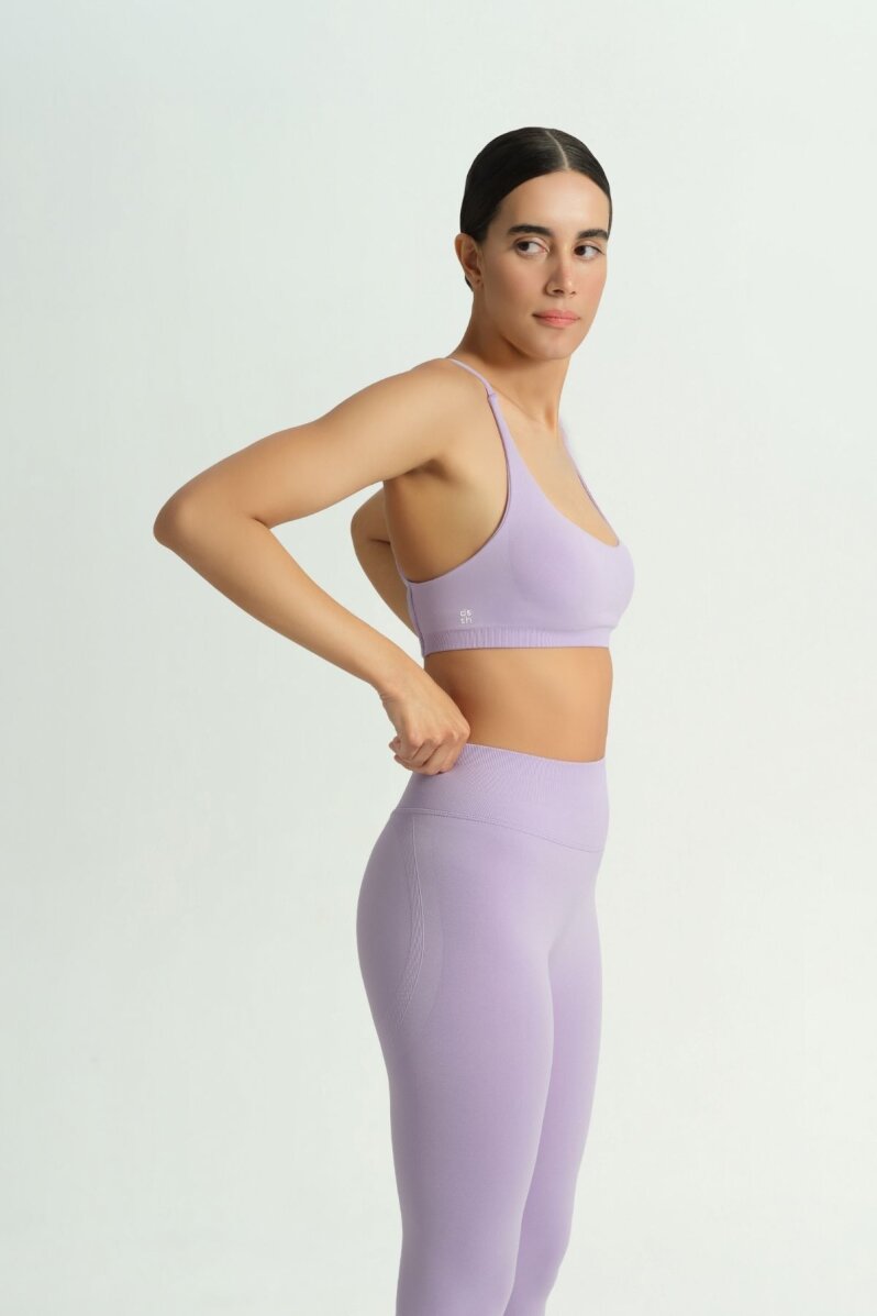 GLOW 'N FLOW LİLA ÇAPRAZ ASKI BRA - 3