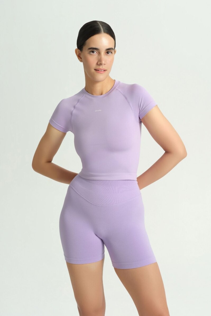 GLOW 'N FLOW LİLA CROP - 1