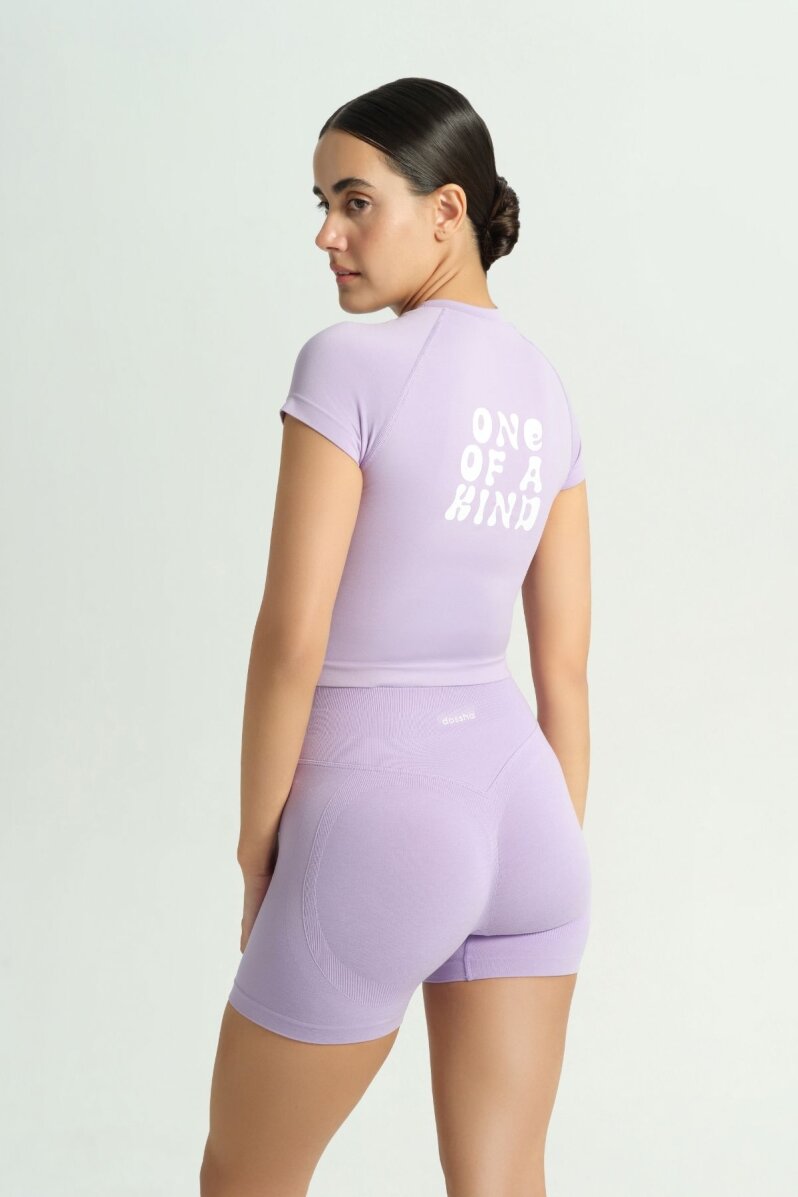 GLOW 'N FLOW LİLA CROP - 2
