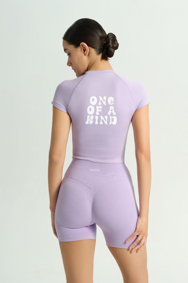GLOW 'N FLOW LİLA CROP - 3
