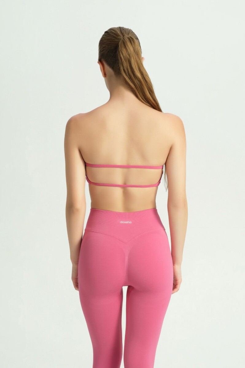 GLOW 'N FLOW PEMBE STRAPLEZ BRA - 3