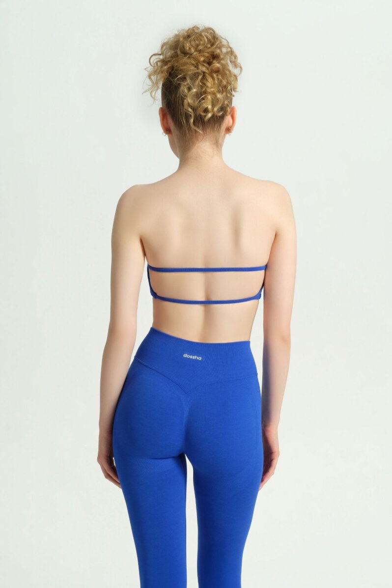 GLOW 'N FLOW SAKS MAVİ STRAPLEZ BRA - 3