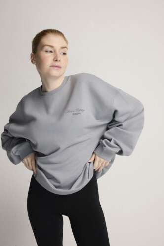 SWEATSHIRT GRİ - Dossha